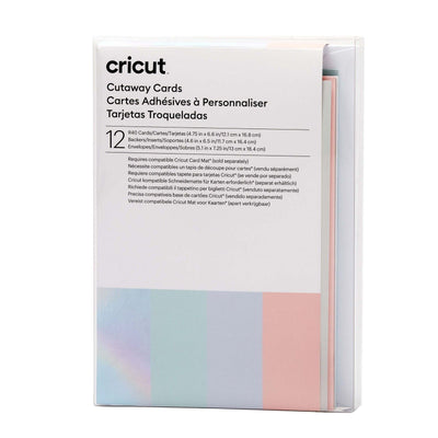 Cricut • cartes en coupe pastel r40