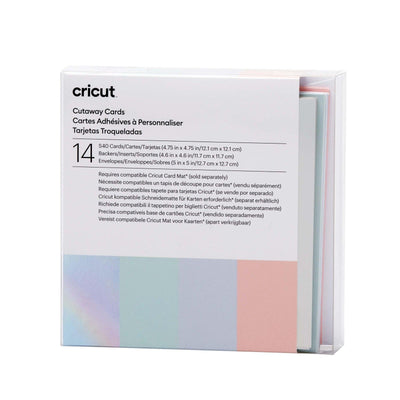 Cricut • cartes en coupe pastel s40