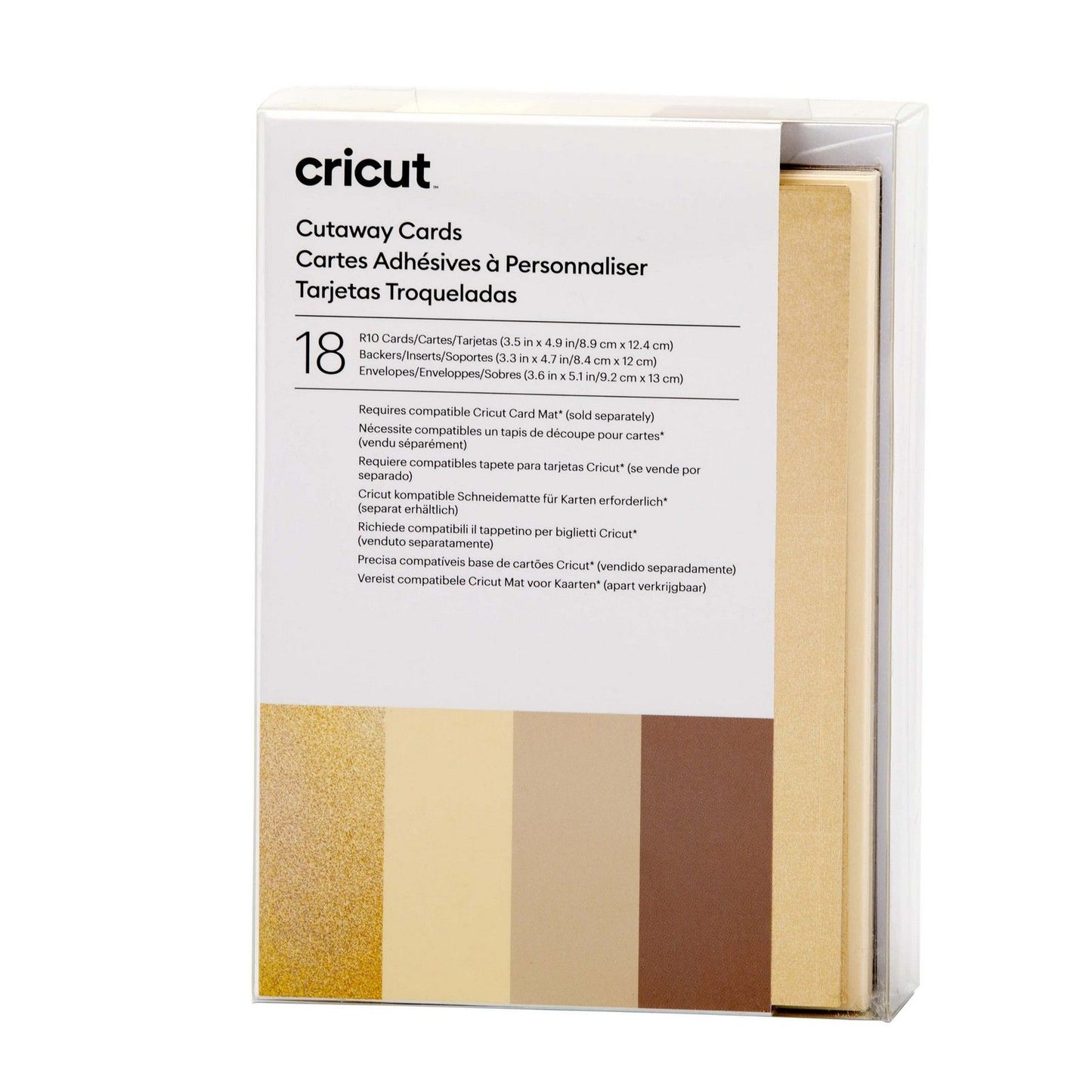 Cricut • cartes en coupe neutres r10