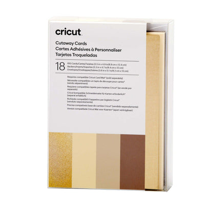 Cricut • cartes en coupe neutres r10