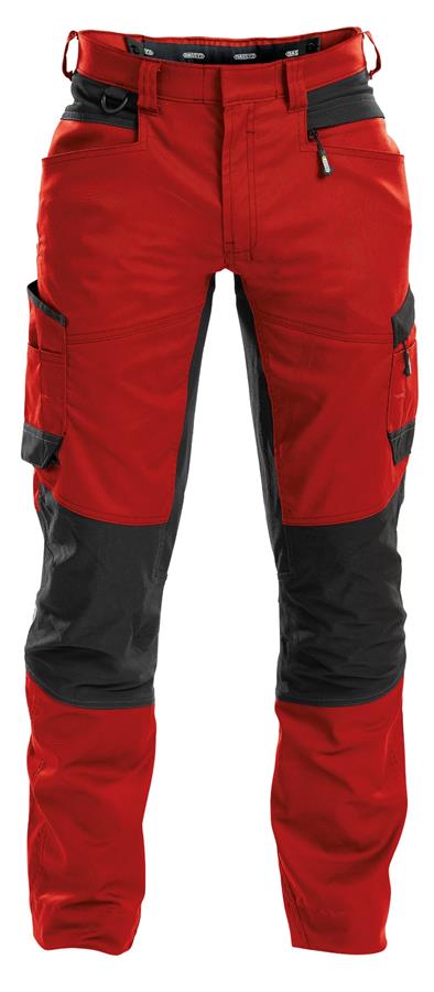 Pantalon Dassy helix p k rouge noir 48