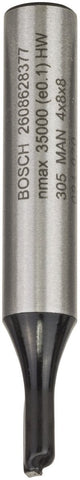 Bosch - fraises en bout 8 mm, d1 4 mm, l 8 mm, g 51 mm