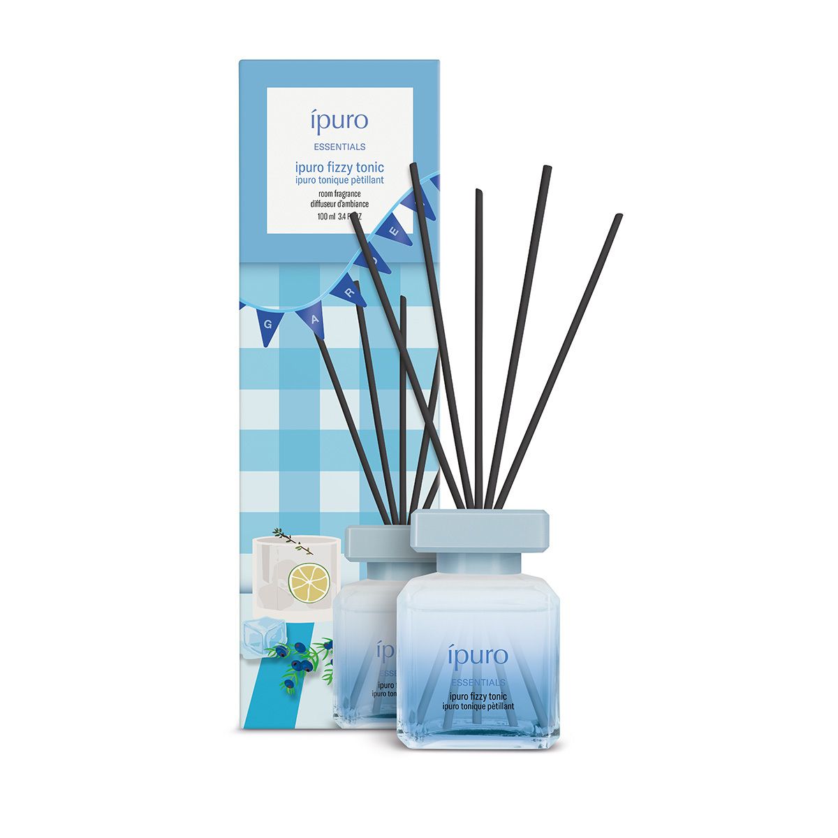 Diffuseur de parfum Ipuro tonique pétillant 100ml