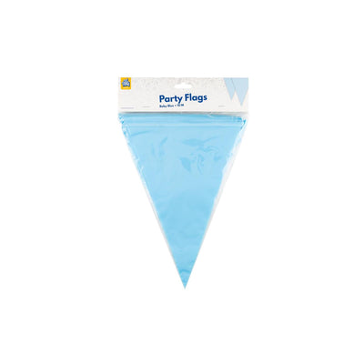 Ligne de drapeau Paperdreams bleu bébé