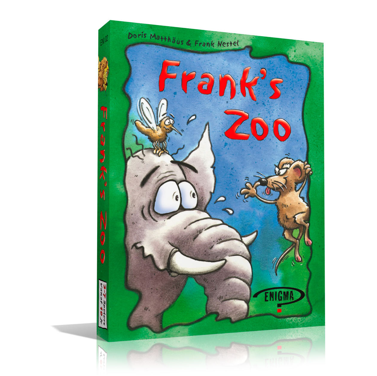 Jeu de cartes du zoo Asmodee Franks