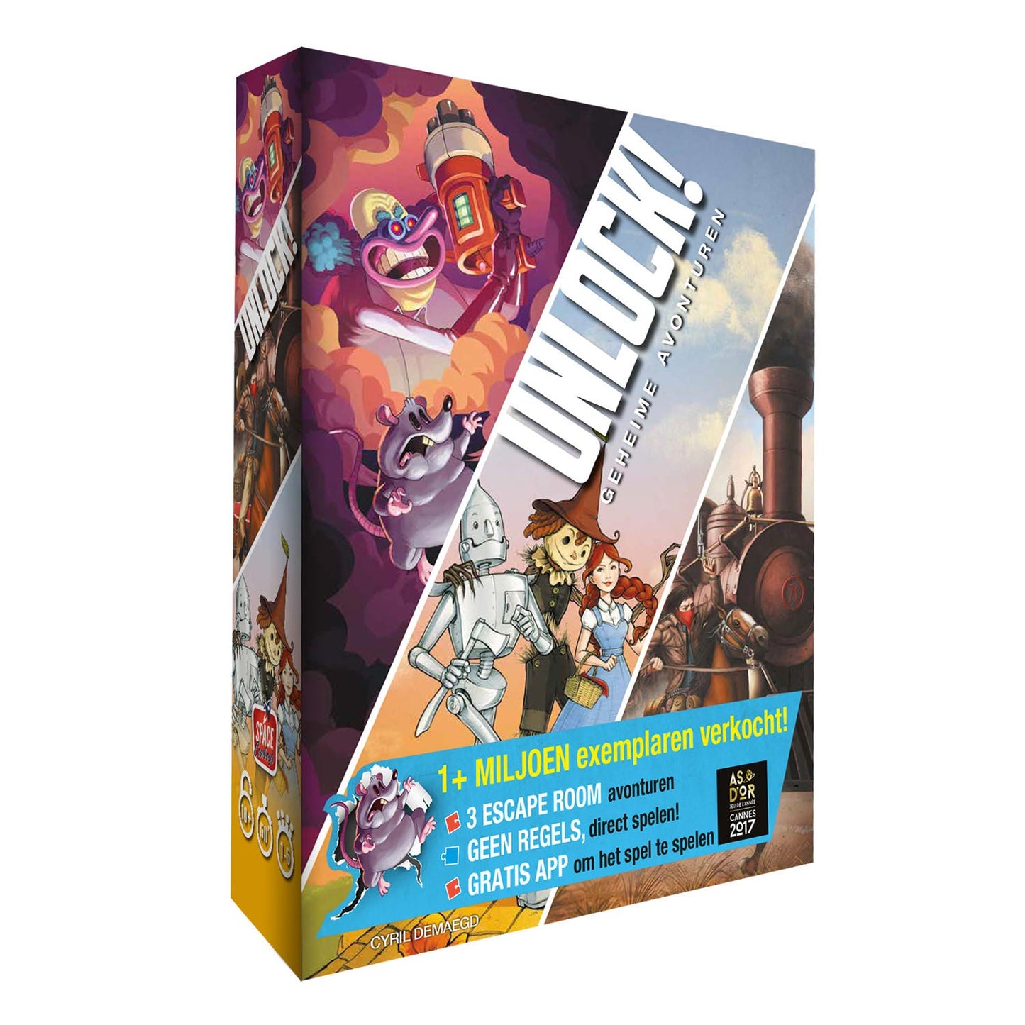Asmodee déverrouille! 3 aventures secrètes