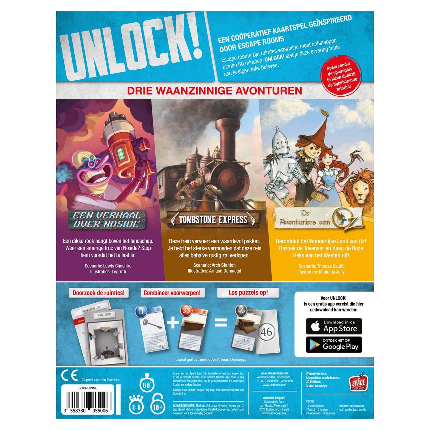 Asmodee déverrouille! 3 aventures secrètes