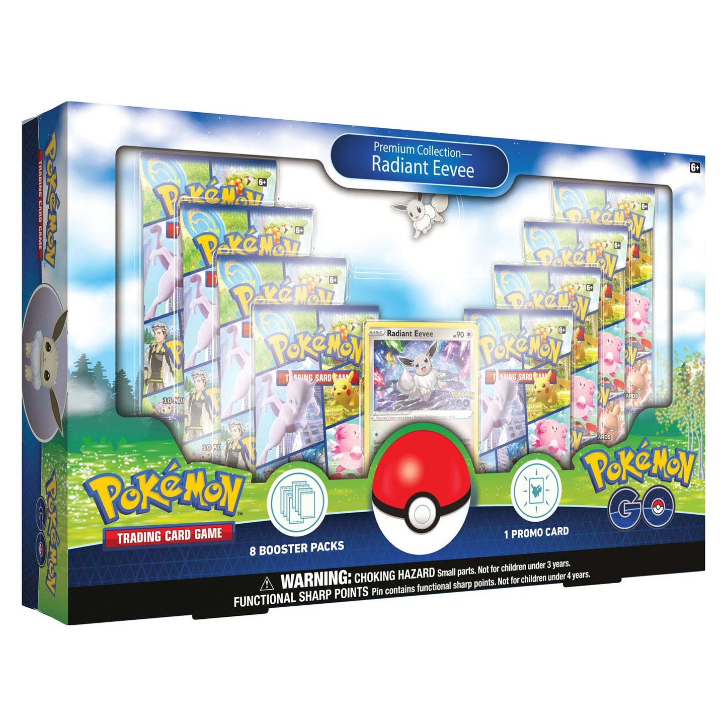 ASMODEE TCG GO COLLECTION Premium Radiant Eevee