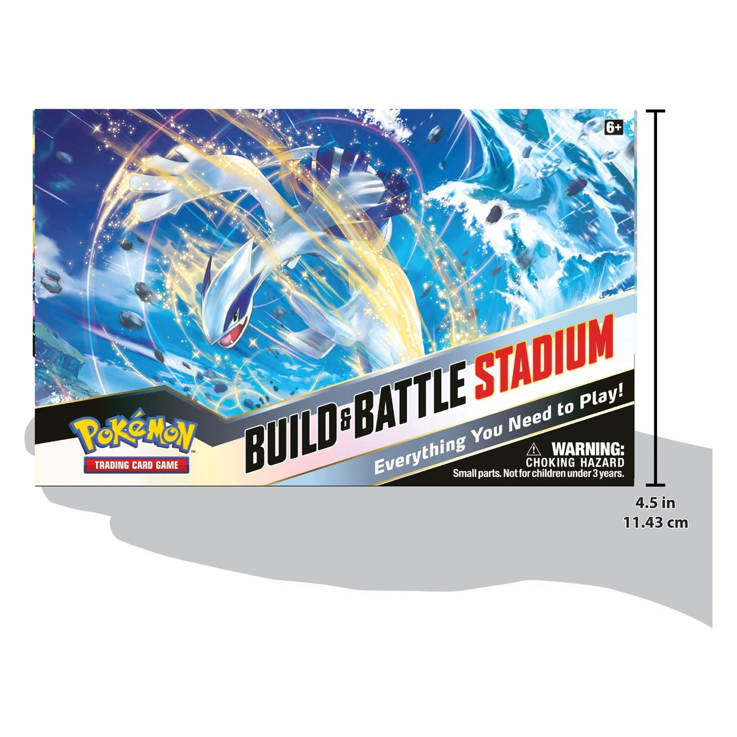 ASMODEE POKEMON TCG S S Silver Tempest Origin Build Battle Stadium