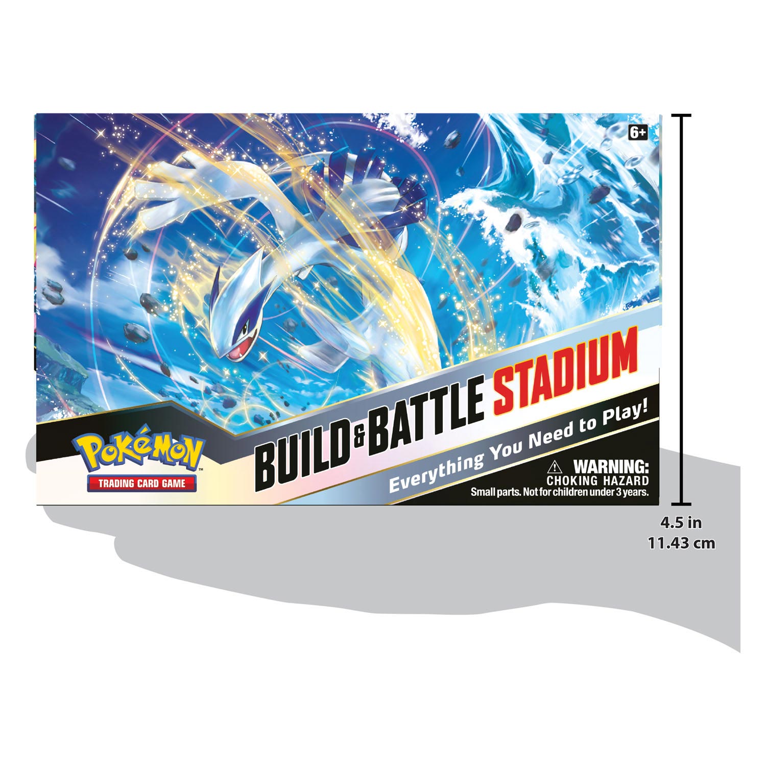 ASMODEE POKEMON TCG S S Silver Tempest Origin Build Battle Stadium