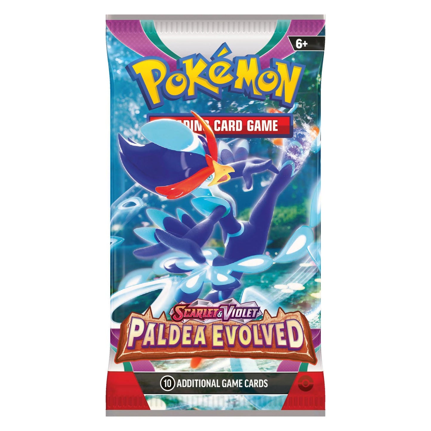 Asmodee Pokemon TCG Scarlet Violet Paldea a évolué Boosterpack
