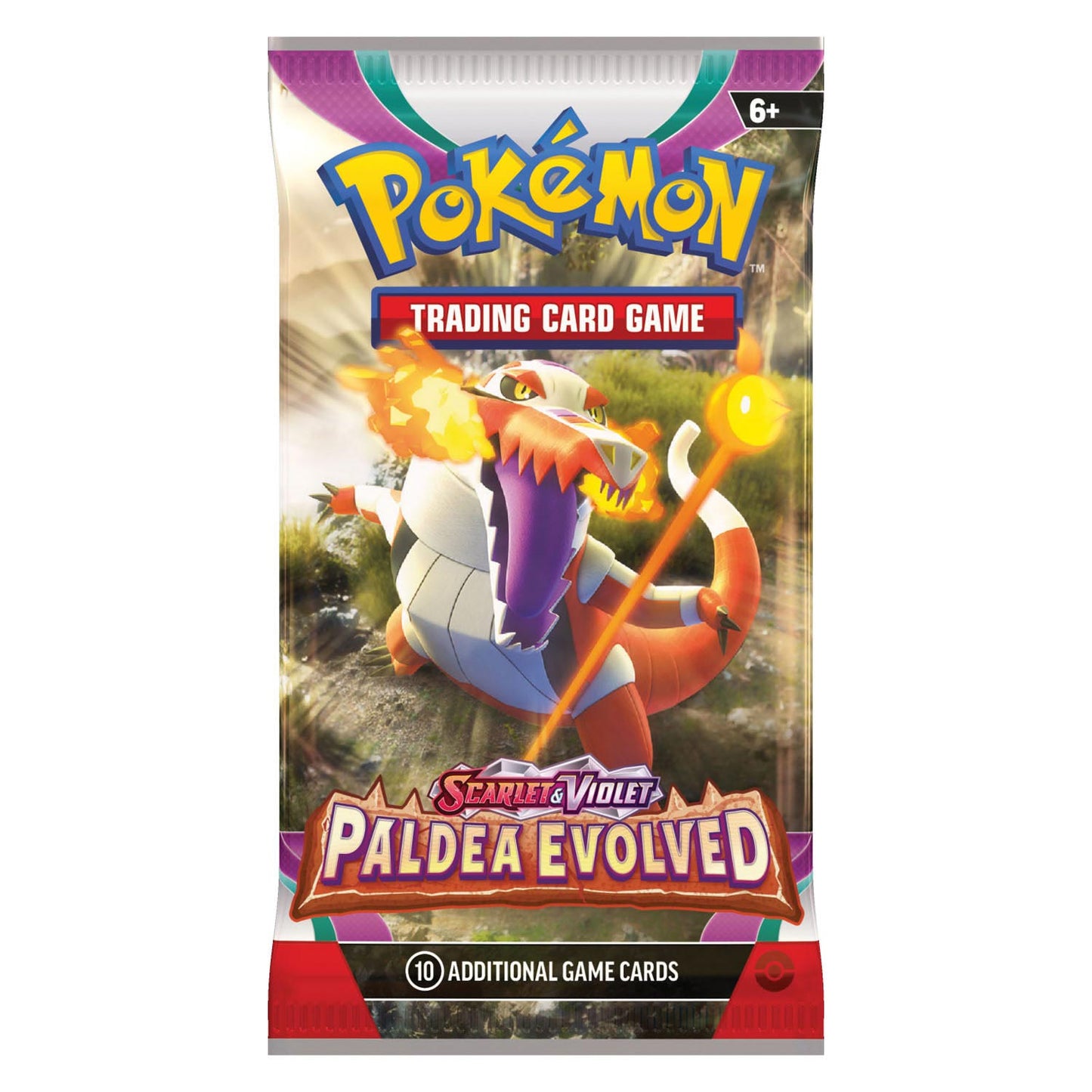 Asmodee Pokemon TCG Scarlet Violet Paldea a évolué Boosterpack