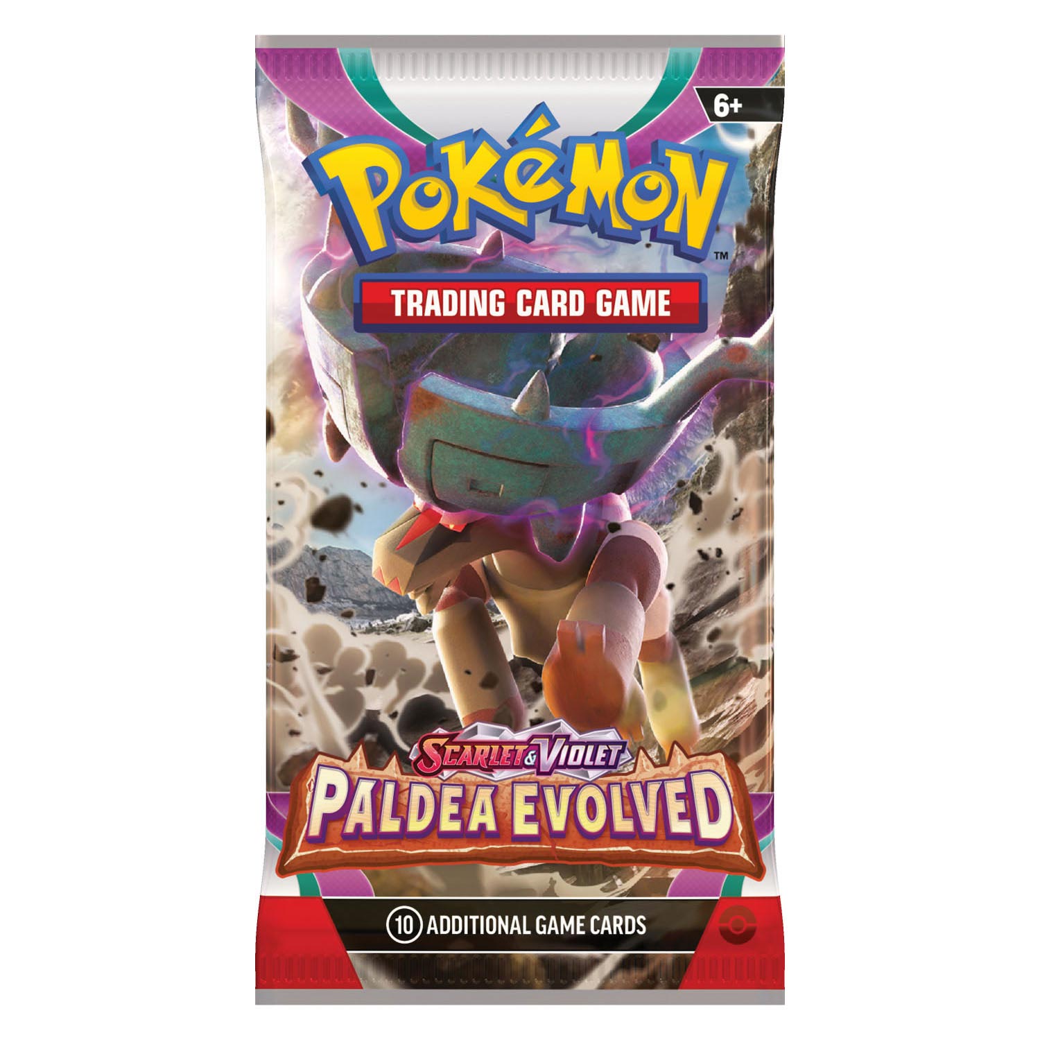 Asmodee Pokemon TCG Scarlet Violet Paldea a évolué Boosterpack