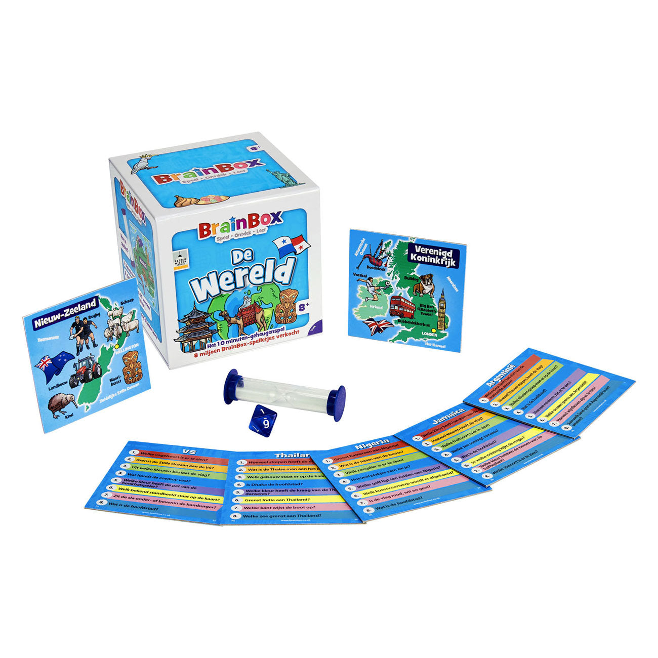 Asmodee Brainbox le jeu du monde du monde