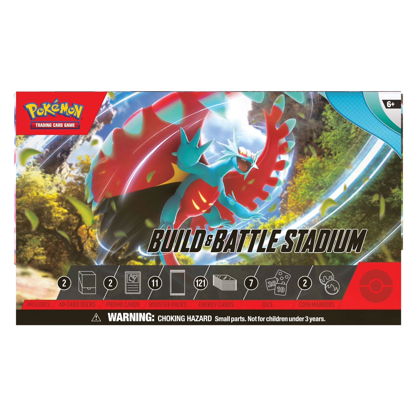 Asmodee Pokemon TCG S v Paradox Rift Build Battle Stadium