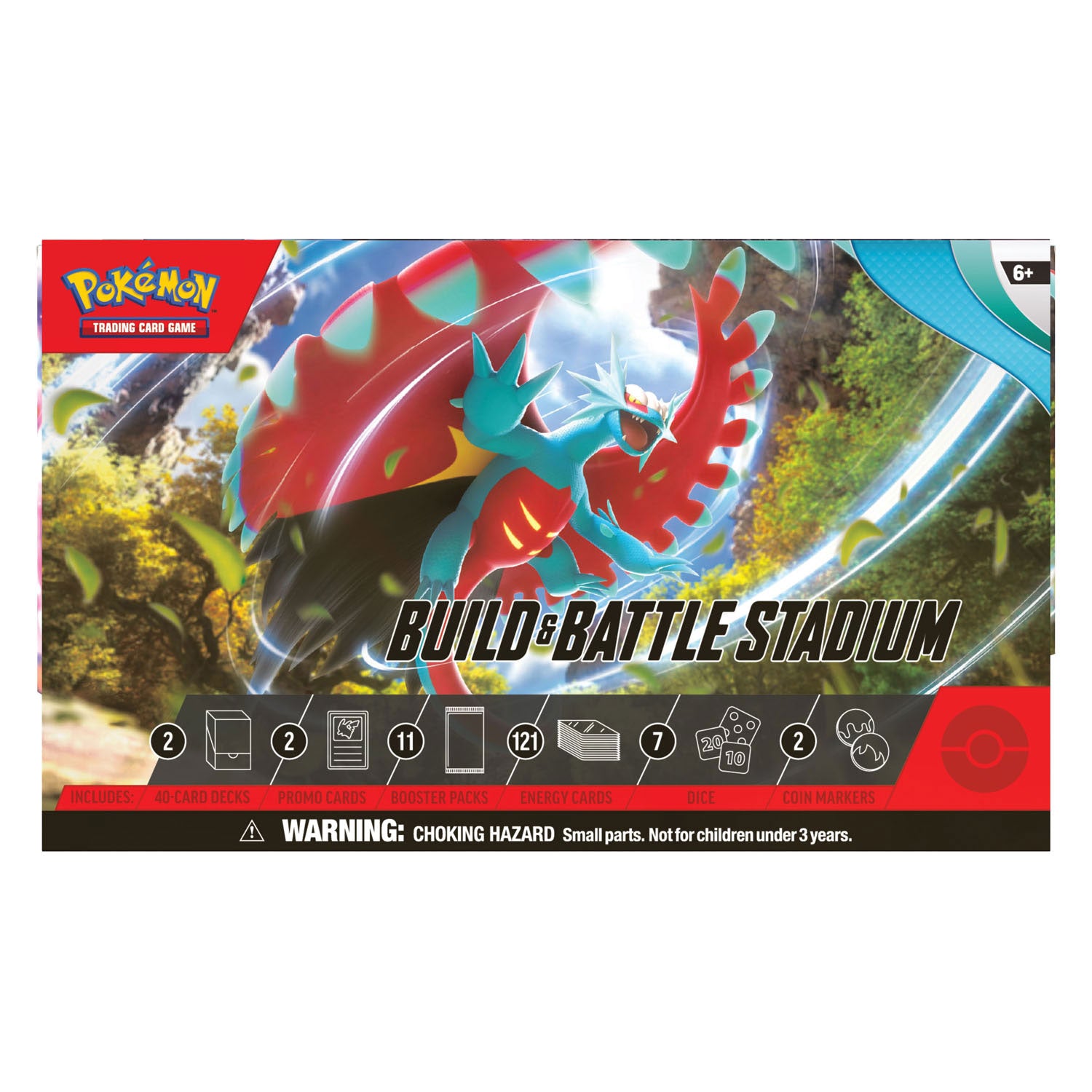 Asmodee Pokemon TCG S v Paradox Rift Build Battle Stadium