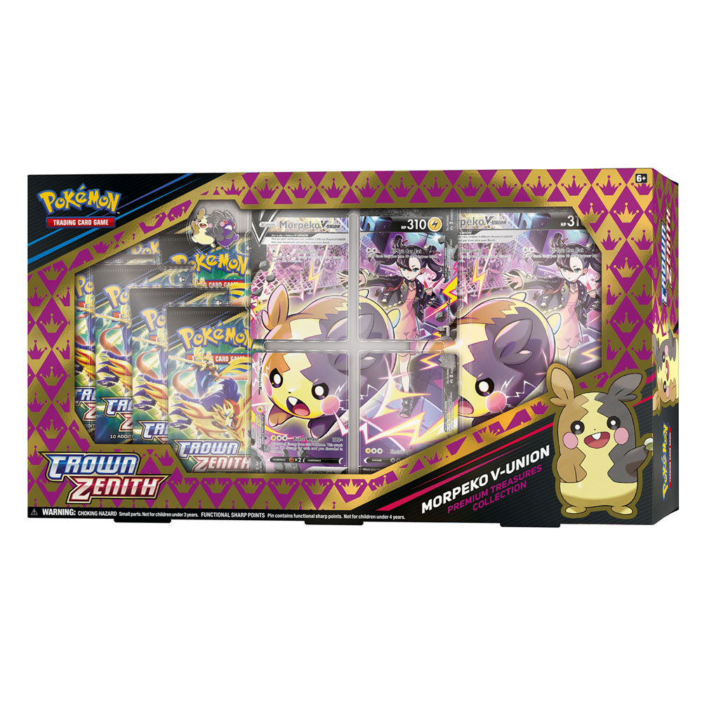 ASMODEE TCG Crown Zenith Morperko V-Union Premium Collection