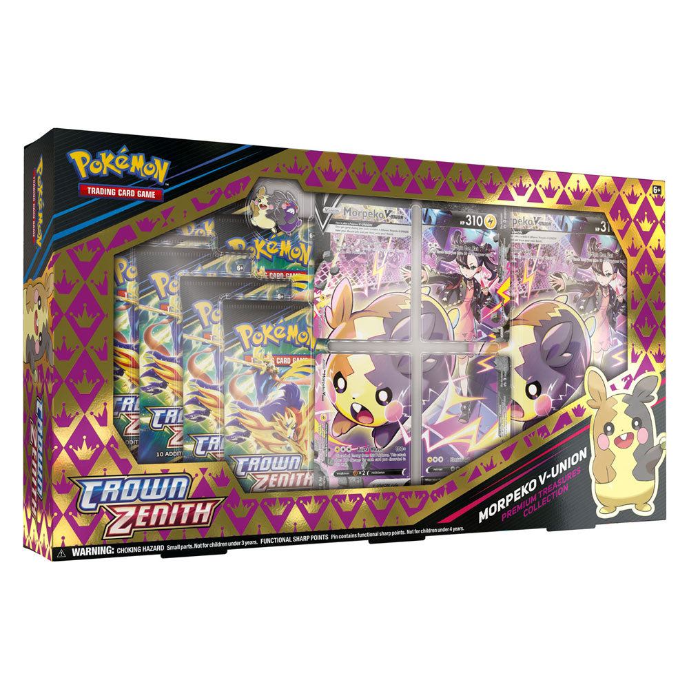 ASMODEE TCG Crown Zenith Morperko V-Union Premium Collection