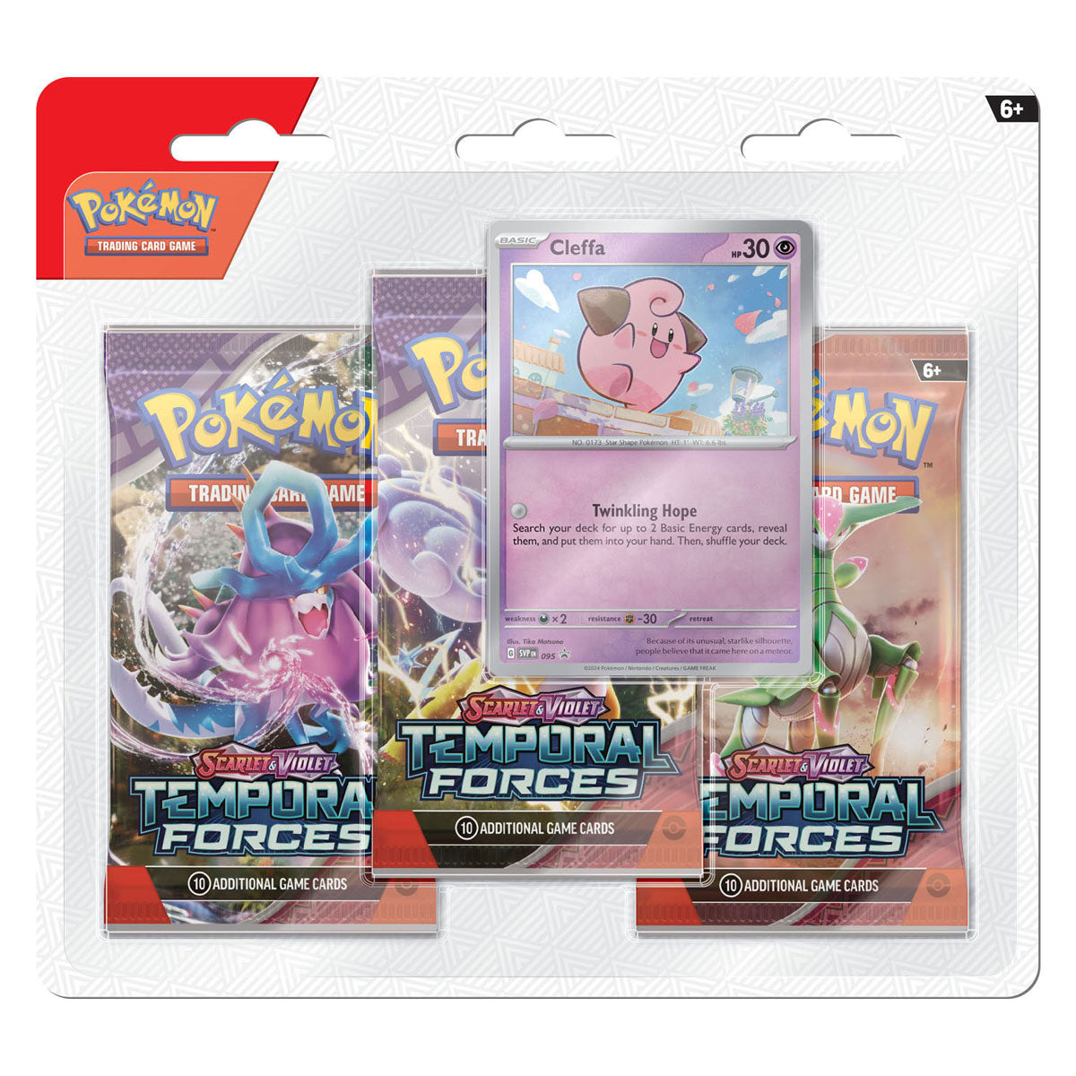ASMODEE TCG SV05 Forces temporelles 3 Blister