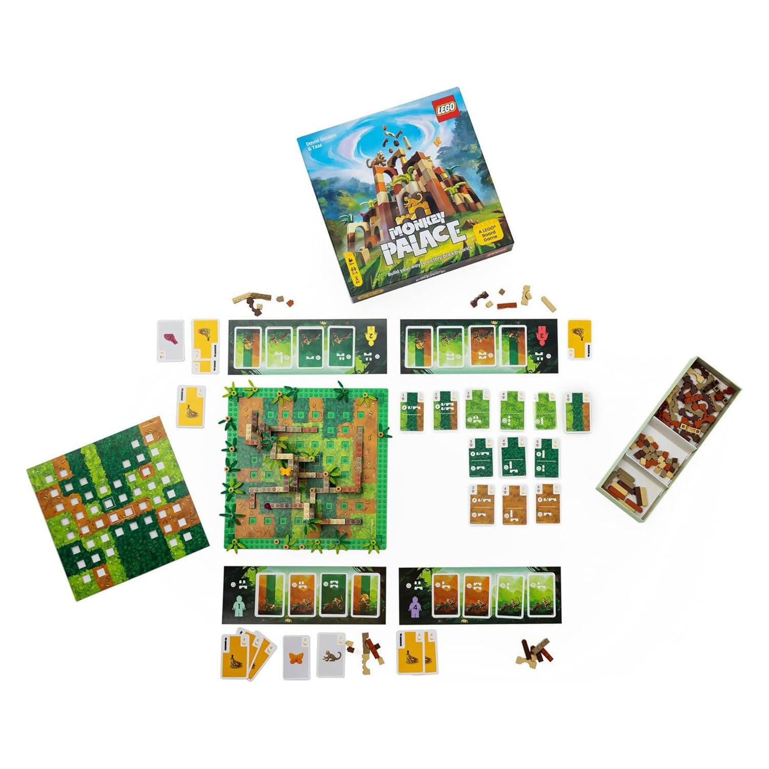 Jeu lego singe palais