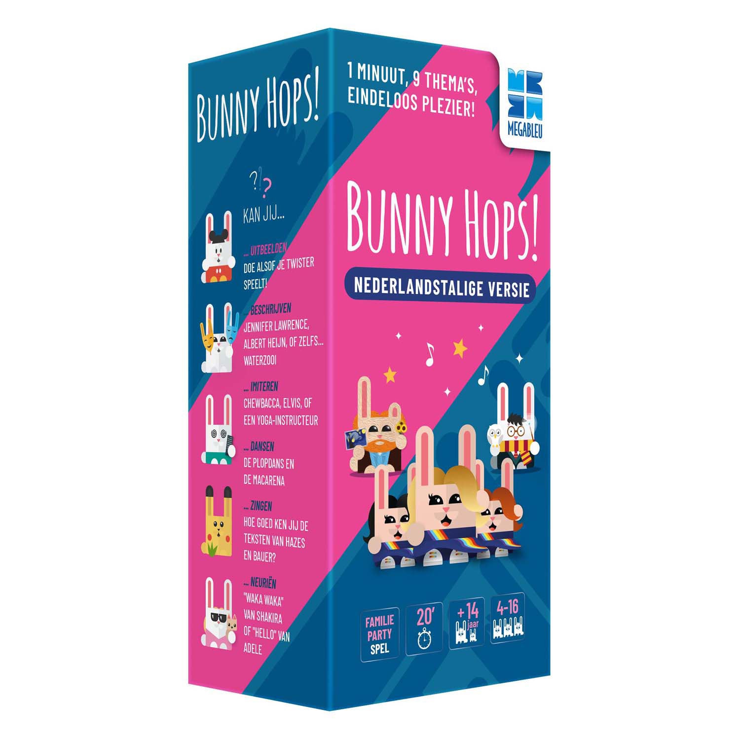 Jeu de société Megableu lapin houblon