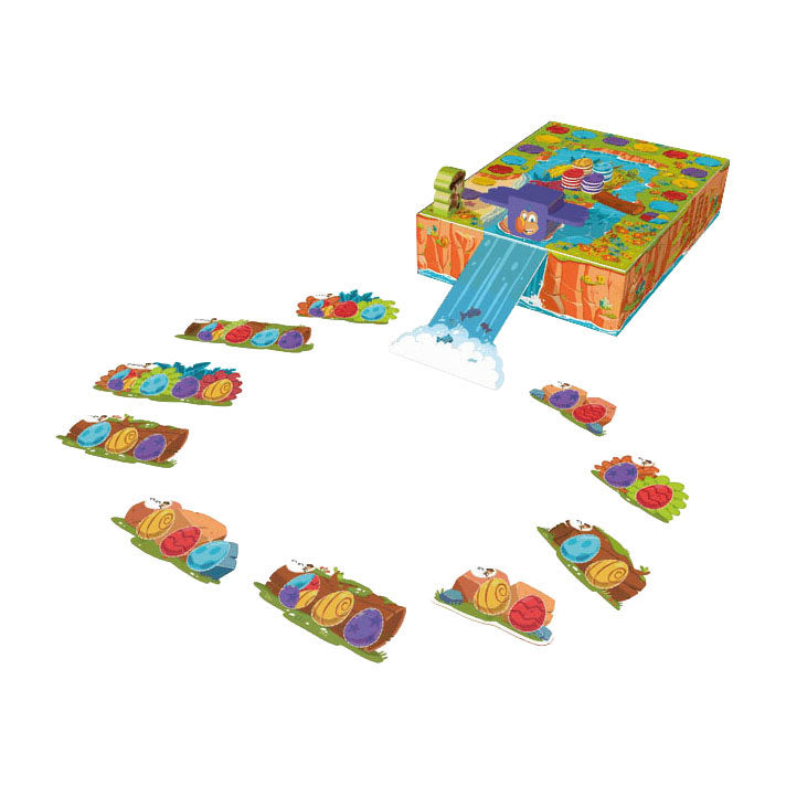 Geronimo games jeu de société bleu orange morris le dodo