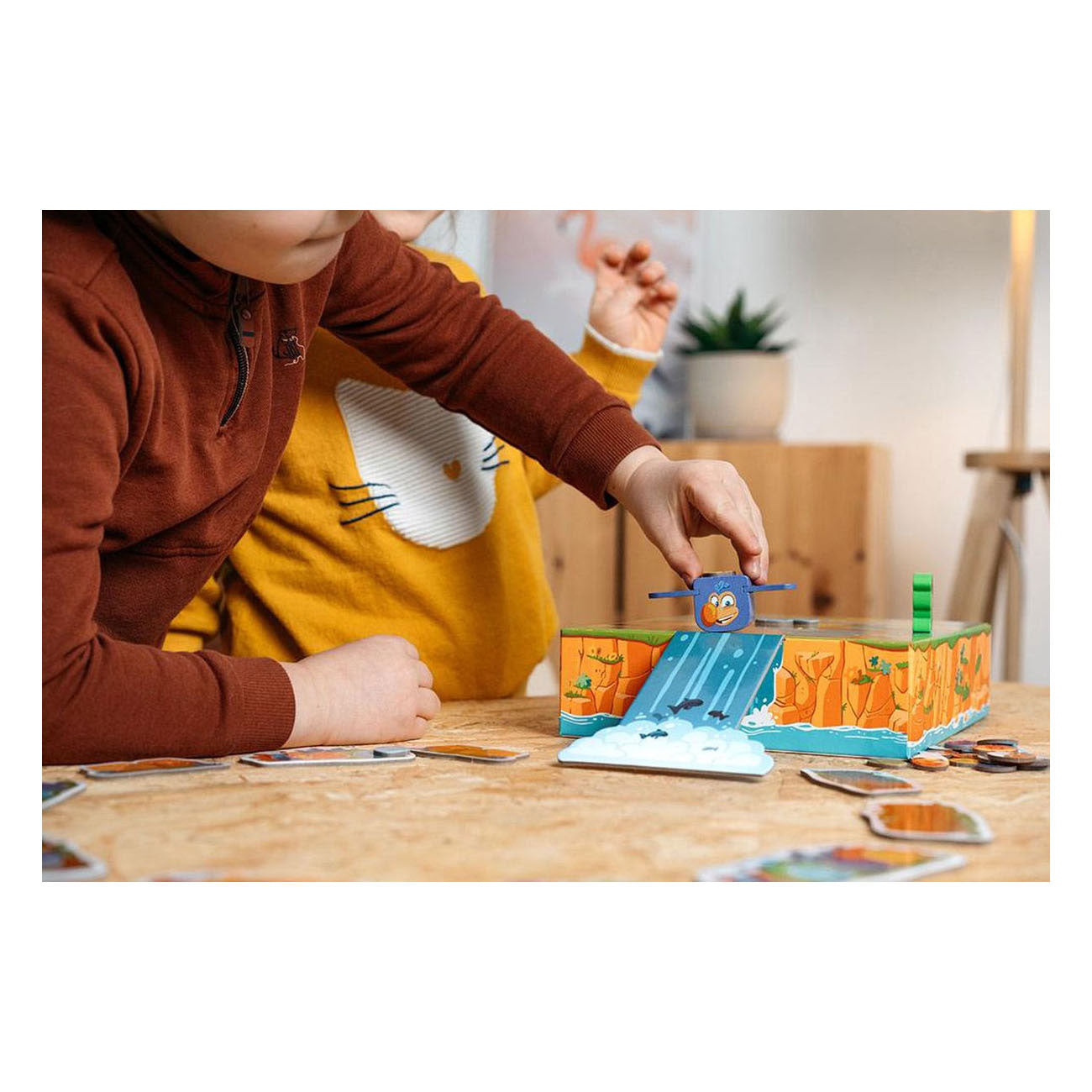 Geronimo games jeu de société bleu orange morris le dodo