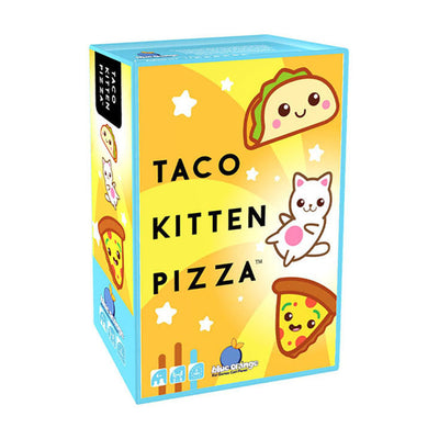 Geronimo games jeu de cartes bleu orange taco chaton pizza