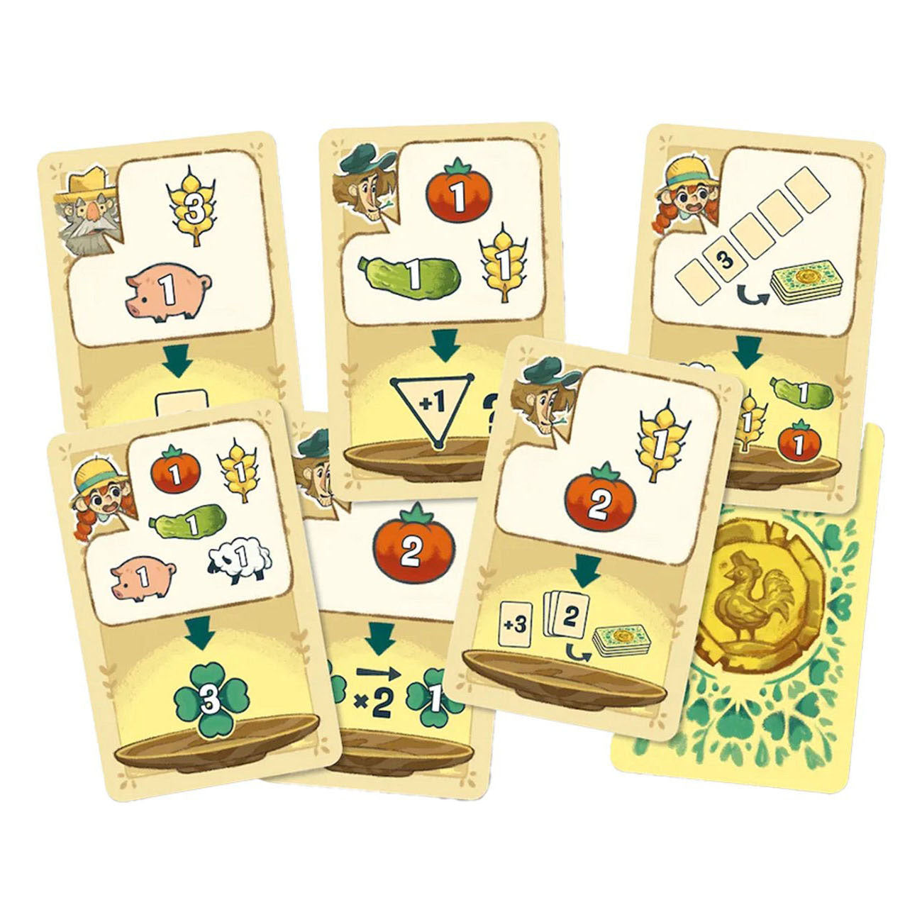 Geronimo jeux de société jeu de société formidable ferme