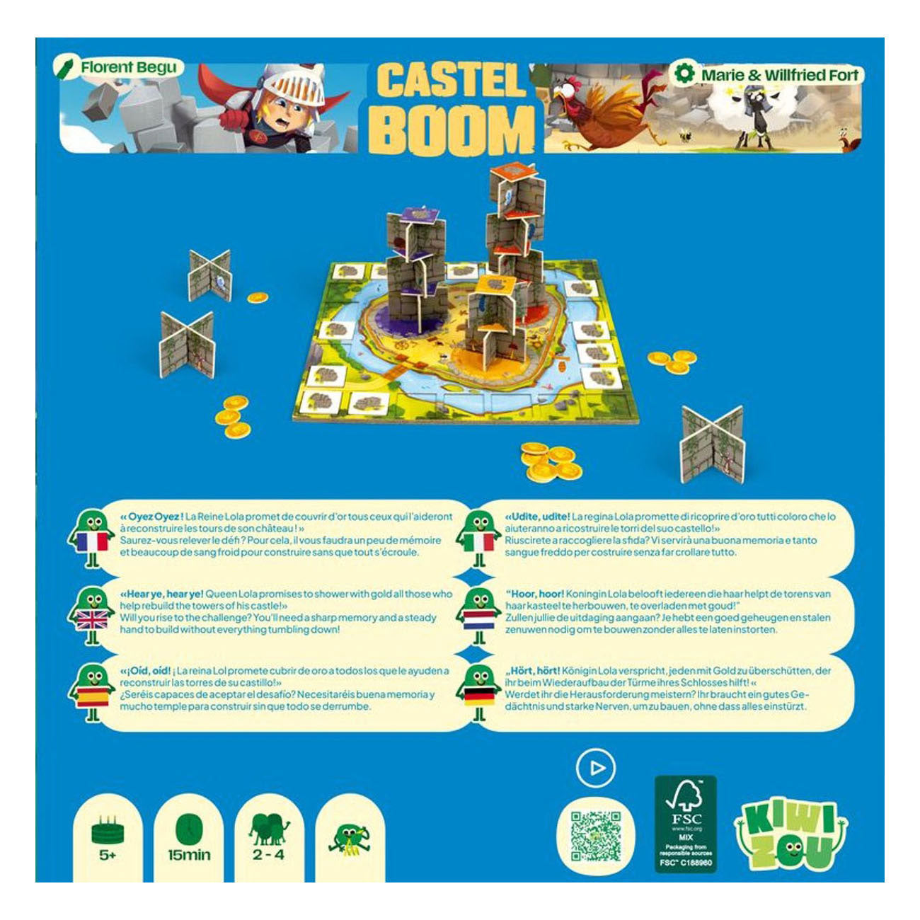 Geronimo jeux kiwizou jeu de société castel boom