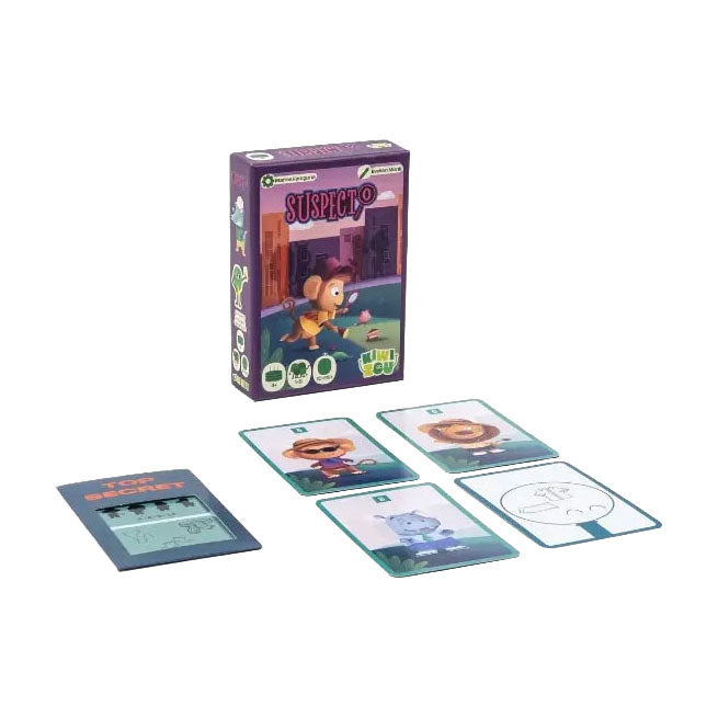 Geronimo games jeu de cartes kiwizou suspecto