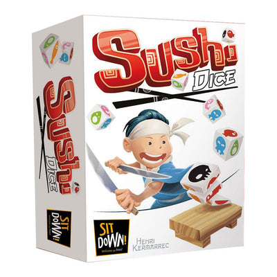 Geronimo jeux sushi dés jeu de dés