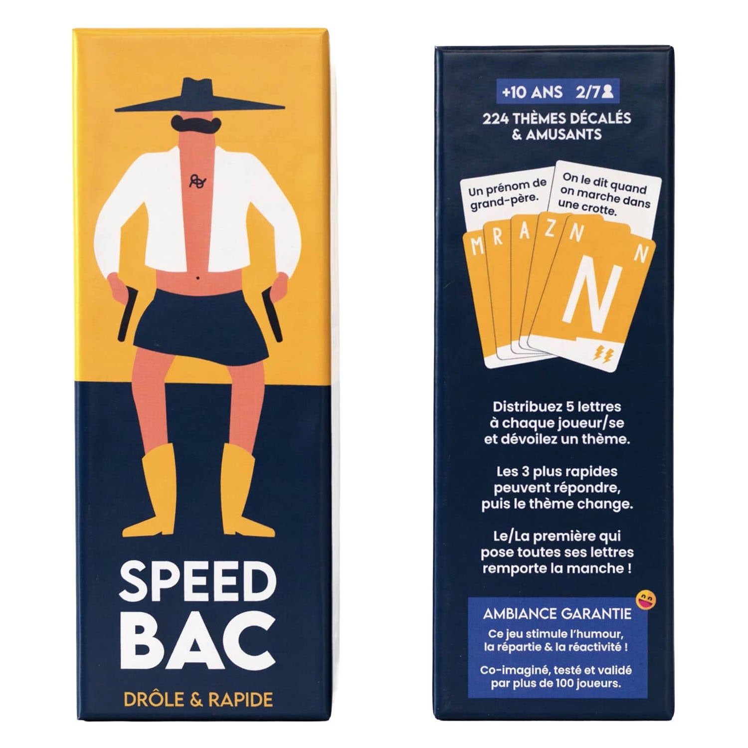 Geronimo games speed bac jeu de cartes fr