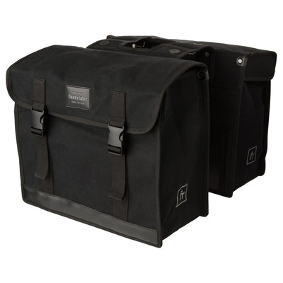 Sacoche de vélo double Fastrider en toile 47l basics