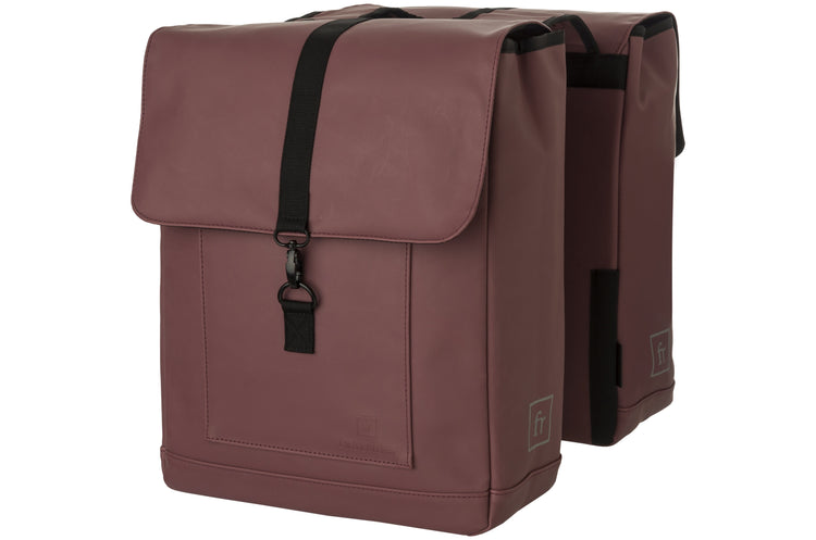 Sacoche de vélo double Fastrider Jaxx II tendance marron acajou