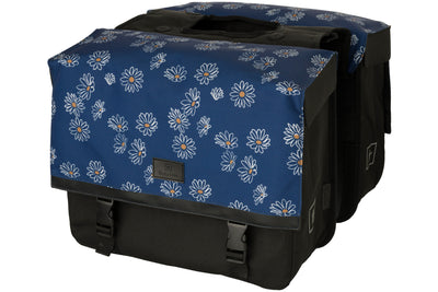 Abi fastrider nara double sac de vélo tendance marguerite