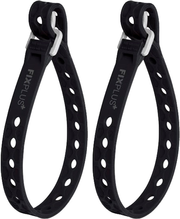 Sangle Fixplus slim fit 40 cm (pack de 2) | noir