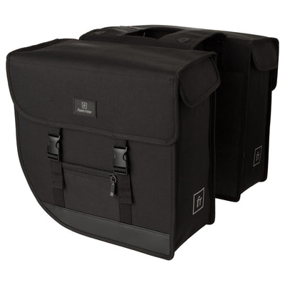 Fastrider bodyl hybrid double sacoche de vélo basics grand noir - 20113100-000