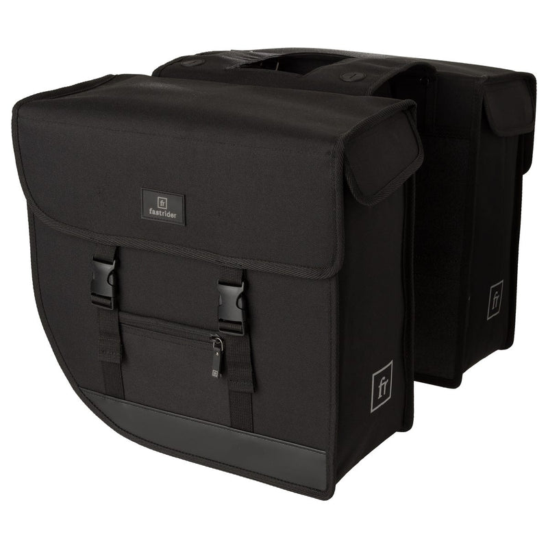 Fastrider bodyl hybrid double sacoche de vélo basics grand noir - 20113100-000