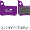 Plaquettes de disque pour vélo électrique Galfer pour sram avid