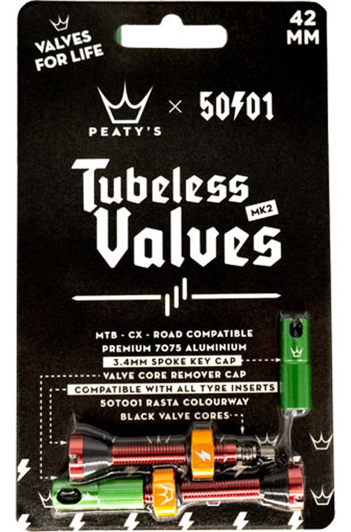 Valves Peaty's 50to01 mk2 tubeless 42mm
