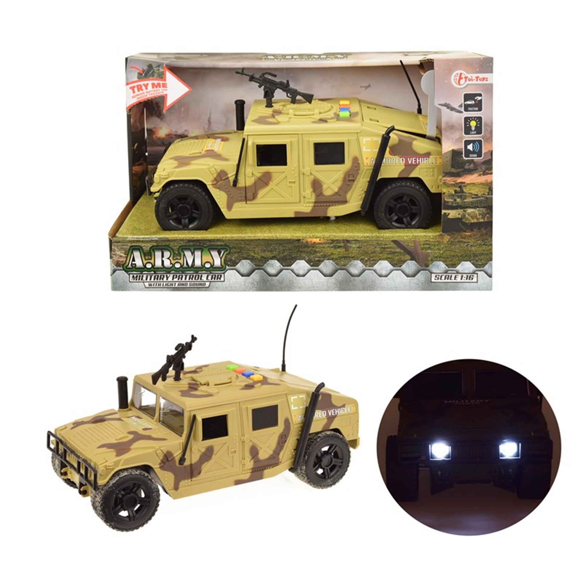 Toi-toys toi toys voiture blindée camouflage sable