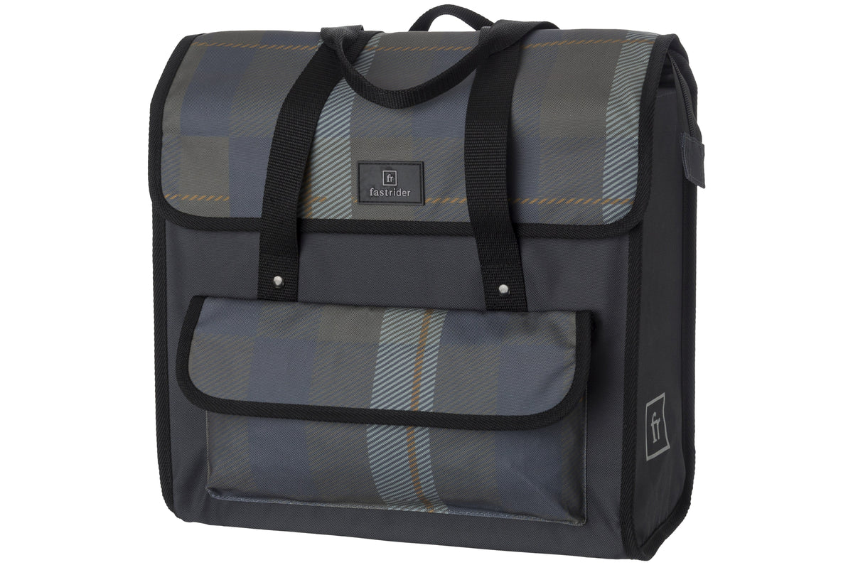 Fastrider lasse sac de vélo de luxe shopper basics check cg