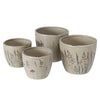 Ensemble de pots de fleurs Boltze home a 2 h11 et 14cm