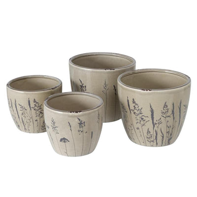 Ensemble de pots de fleurs Boltze home a 2 h11 et 14cm