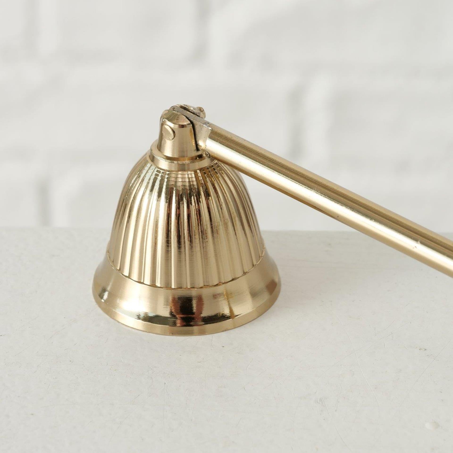 Boltze home éteignoir à bougie champagne 30cm