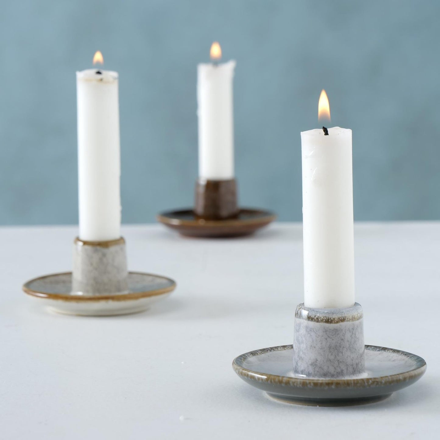 Bougeoir Boltze home h6cm en porcelaine