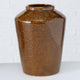 Boltze home vase sandra h21cm céramique marron