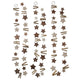 Boltze home guirlande capiz l180cm étoile