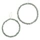 Boltze home déco pendentif cercle lot de 2 paillettes vert